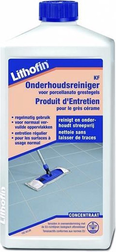 Lithofin KF Limpiador de mantenimiento 1 litro
