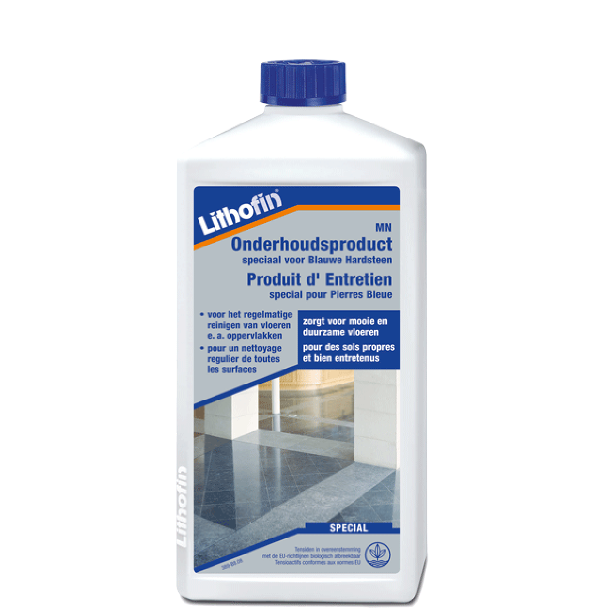 Lithofin MN Produto de manutenção para calcário azul 1 litro