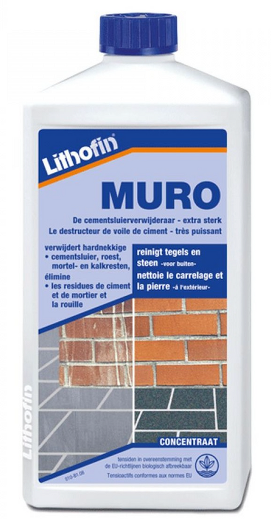 Lithofin MURO Dissolvant de coulis de ciment 1 litre